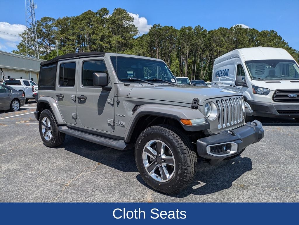 2018 Jeep Wrangler — side profile view