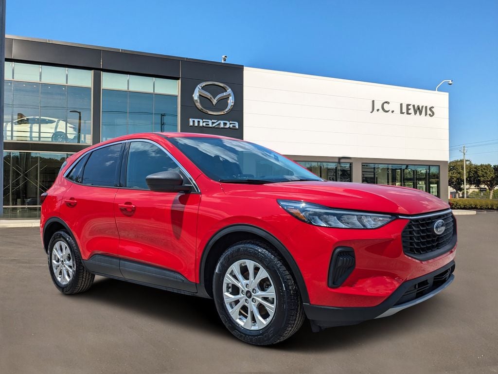 2024 Ford Escape Active in Race Red — front three-quarter view