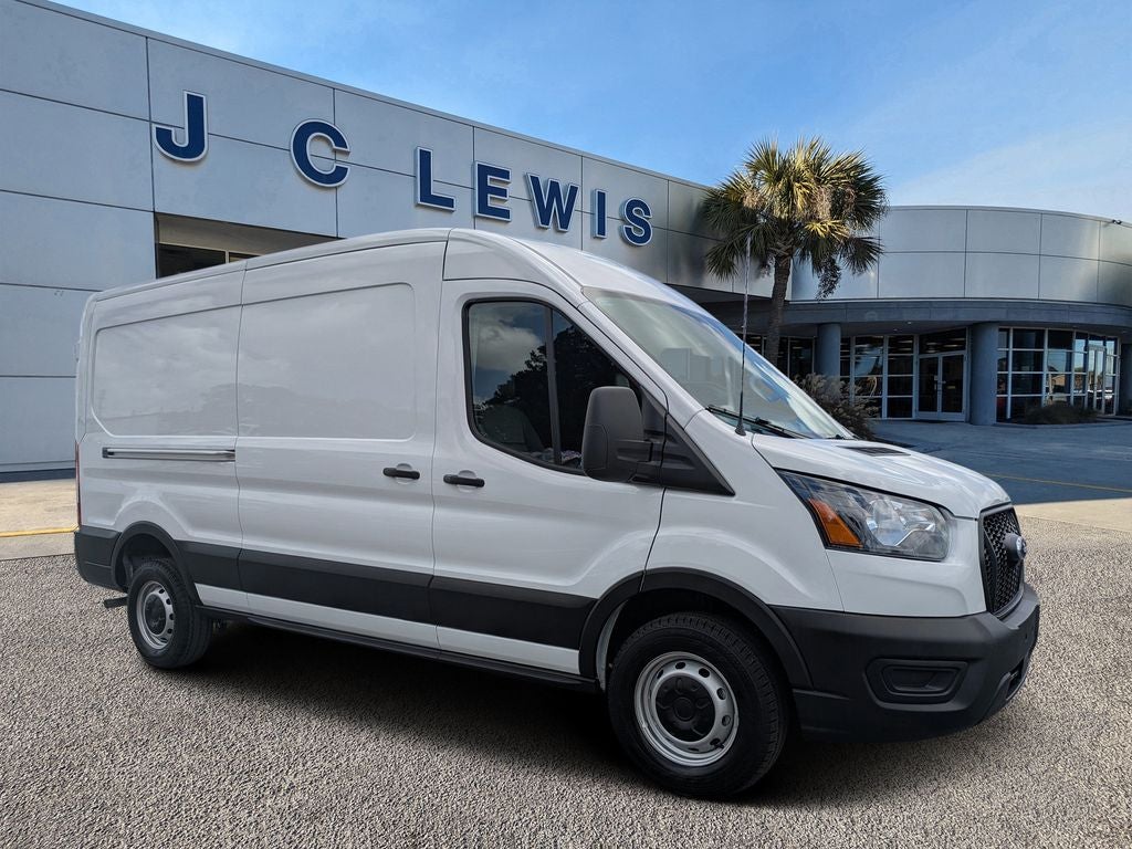 2025 Ford Transit-250 Base in Oxford White — front three-quarter view