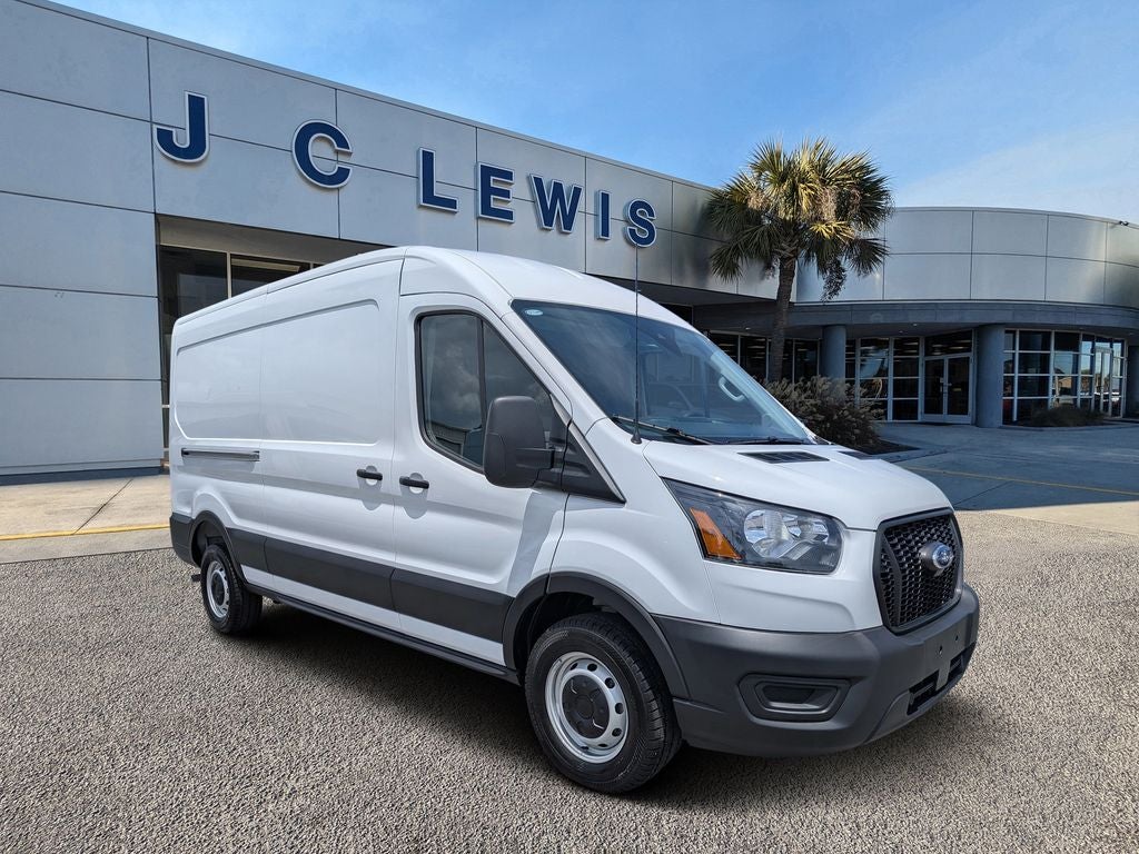 2025 Ford Transit-150 Base in Oxford White — front three-quarter view