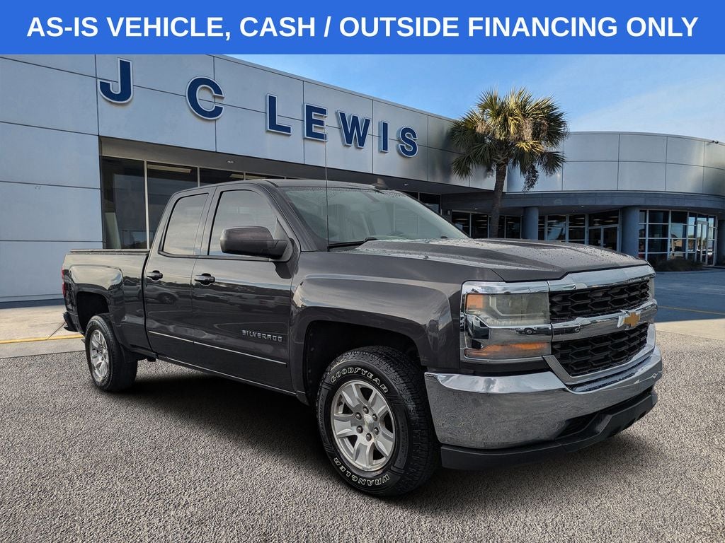 2016 Chevrolet Silverado 1500 LT LT1 in Tungsten Metallic — front three-quarter view