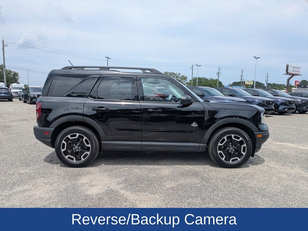 2024 Ford Bronco Sport — rear three-quarter view