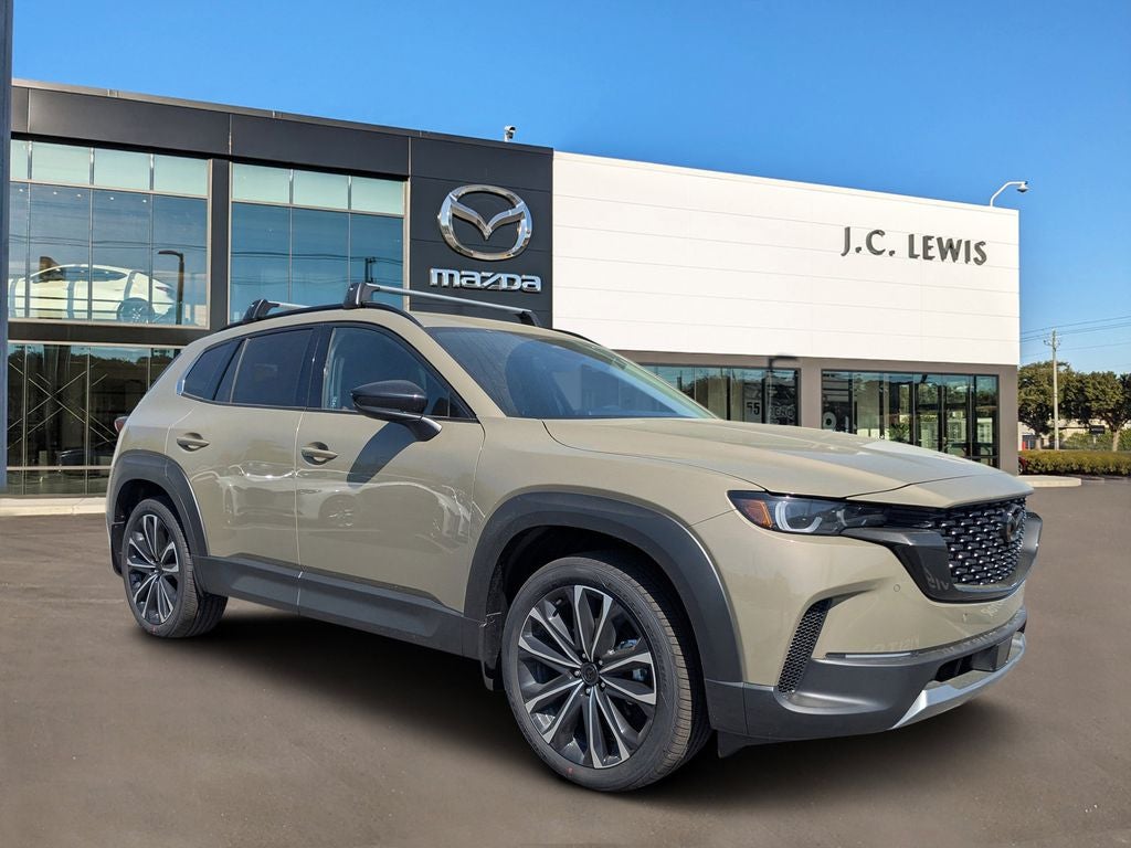 2026 Mazda Mazda CX-50 2.5 Turbo Premium Plus in Zircon Sand Metallic — front three-quarter view