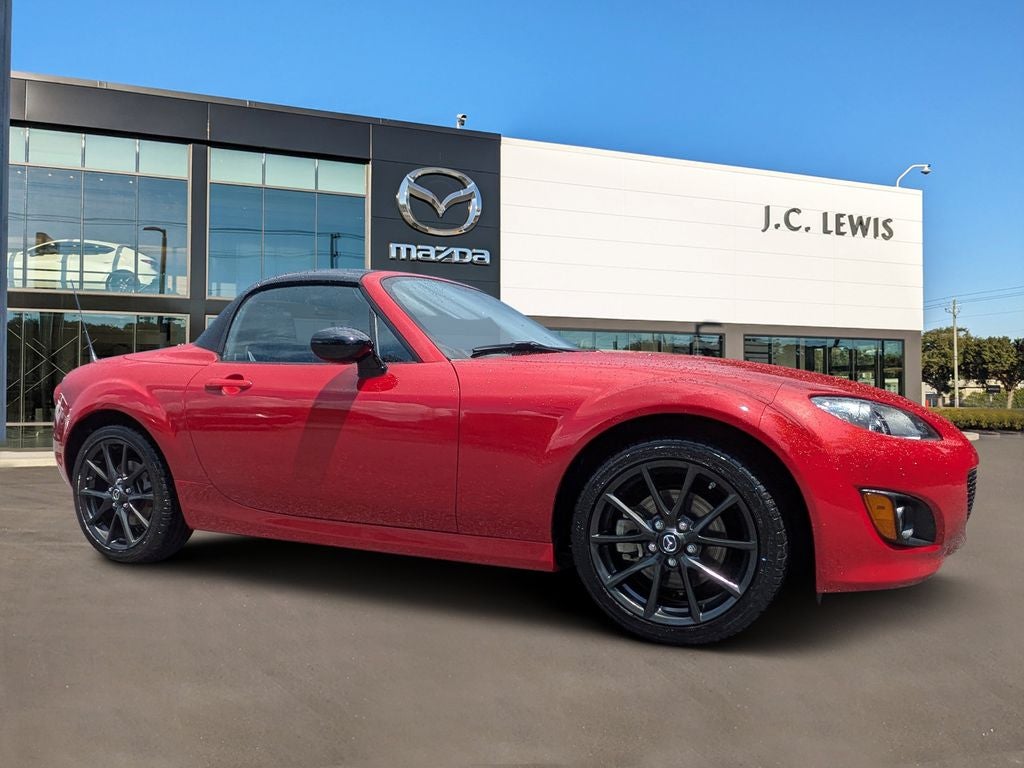2012 Mazda Mazda Miata PRHT Special Edition in Velocity Red Mica — front three-quarter view