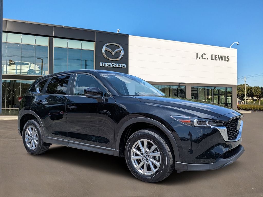 2023 Mazda Mazda CX-5 2.5 S Select Package in Jet Black Mica — front three-quarter view