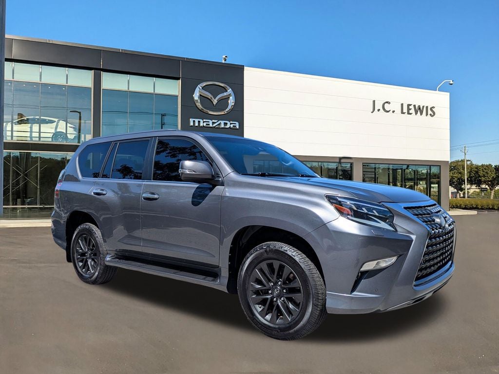 2020 Lexus GX 460 in Nebula Gray Pearl — front three-quarter view